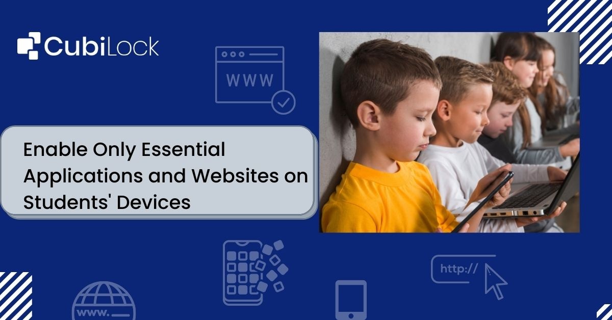 manage apps and websites on students devices
