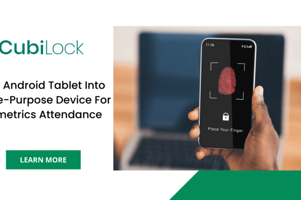 turn android tablet into biometrics attendance