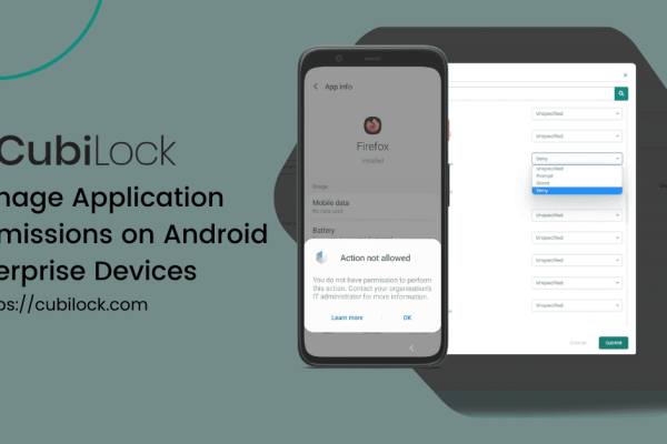 manage app permissions android