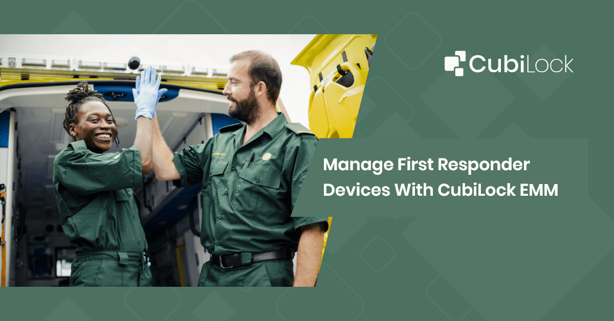 manage first responder devices