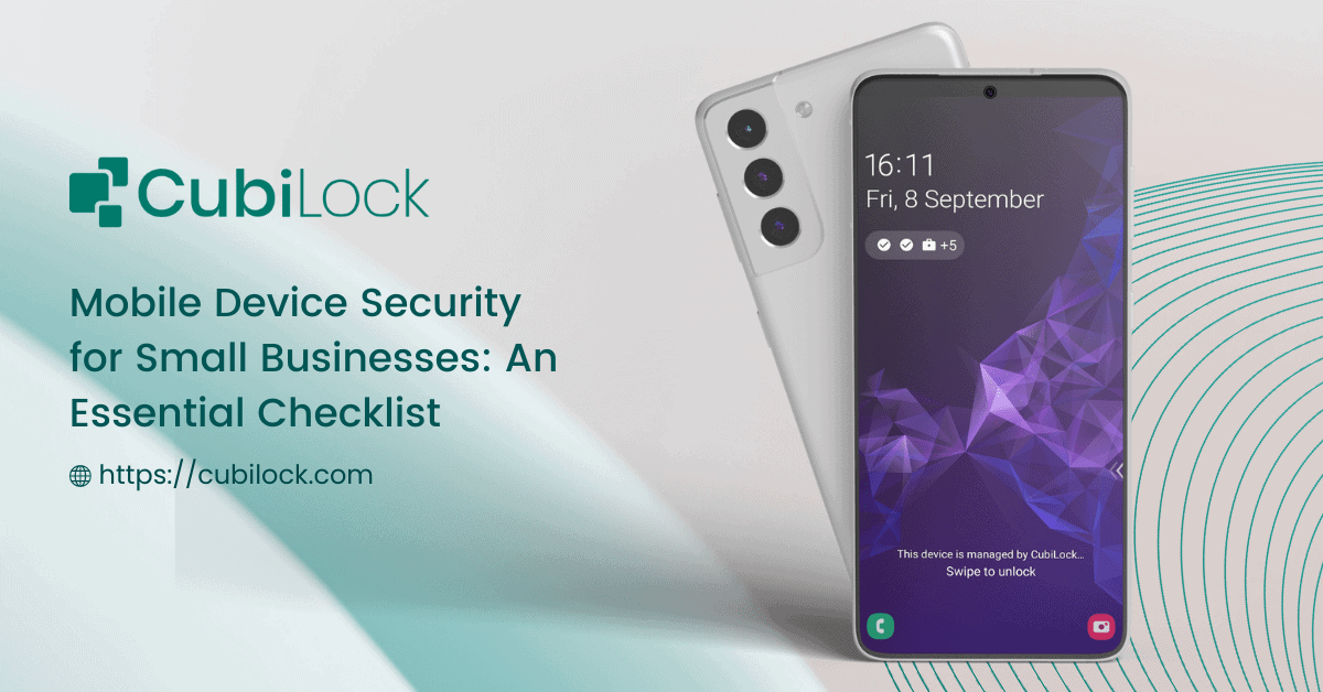 mobile device security checklist