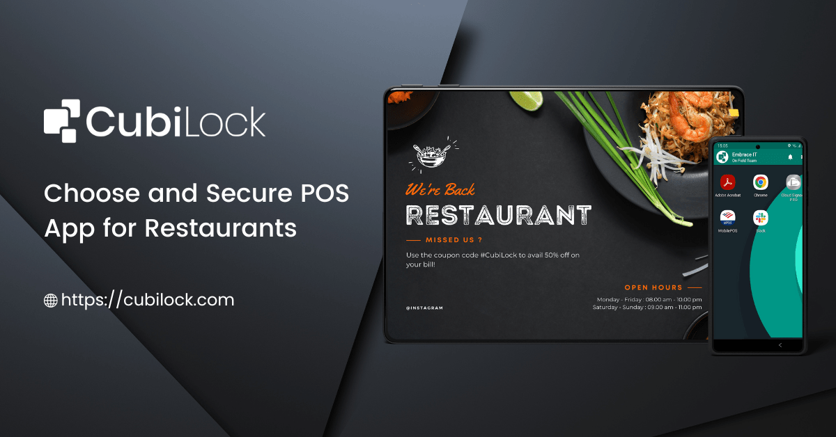 pos software for restaurant